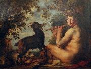 Jacob Jordaens A Satyr oil